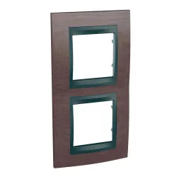 Рамка 2-постовая вертикальная Schneider Electric Unica Top MGU66.004V.2M4