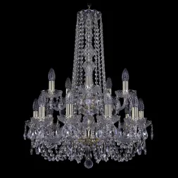 Подвесная люстра Bohemia Ivele 1406/10+5/195/h-75/2d/G