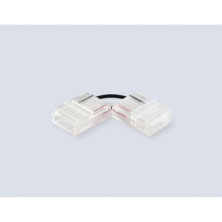 Соединитель угловой Ambrella Light Illumination COB 12/24V для лент 12mm (2 конт.) (10шт.) GS6871