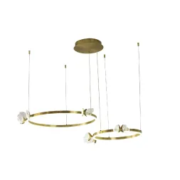 Подвесная люстра AM Group MARIPOSA SPD400+600 POLISHED GOLD