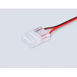 Соединитель гибкий односторонний Ambrella Light COB 12/24V для лент 12mm (2 конт.) (10шт.) GS7378