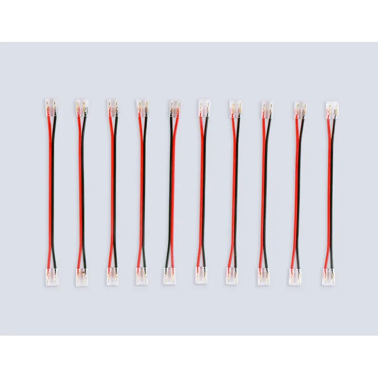 Соединитель гибкий двухсторонний Ambrella Light COB 12/24V для лент 8/10mm (2 конт.) (10шт.) GS7895