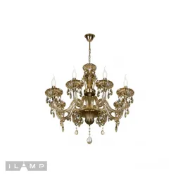 Подвесная люстра iLamp Asia 61079-8 BR