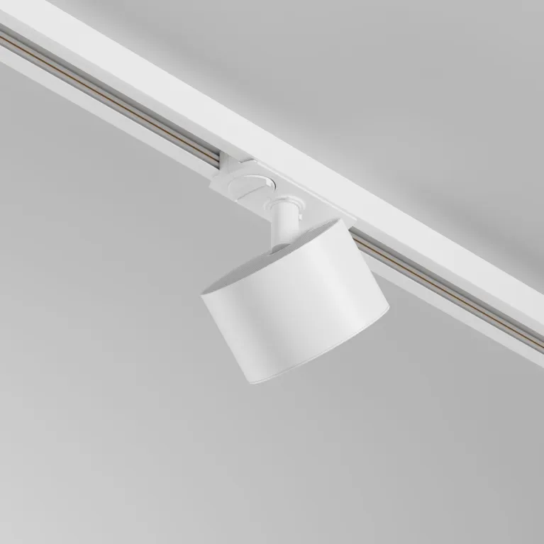 Трековый однофазный светильник Maytoni Glare TR225-1-GX53-W