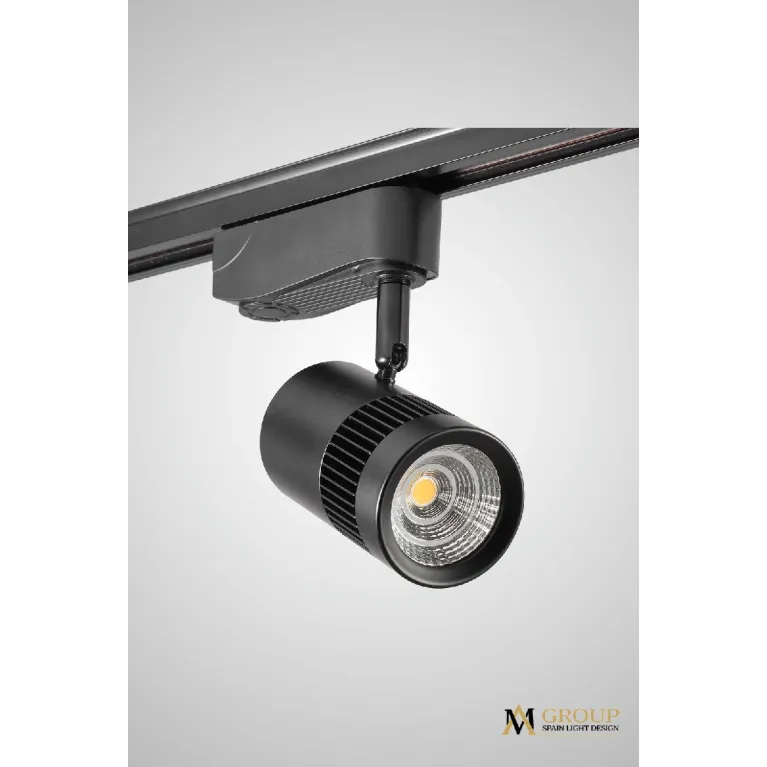 Трековый однофазный светильник AM Group AM231-10W BK 4000K