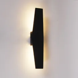 Уличный настенный светильник Reluce 86877-9.2-001JH LED2*6W BK