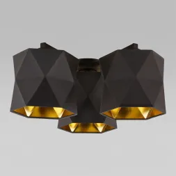 Потолочная люстра TK Lighting 1042 Siro Black Gold
