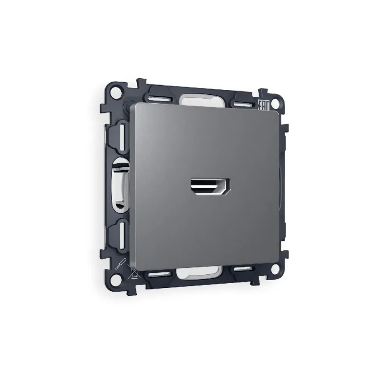 Комплект механизма розетки HDMI 2.0 40V/500mA 2.0GHz 5-18Gbit/s Ambrella Volt Alfa MA664010