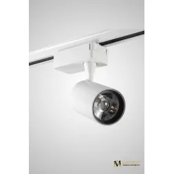 Трековый однофазный светильник AM Group AM227-10W BK 3000K
