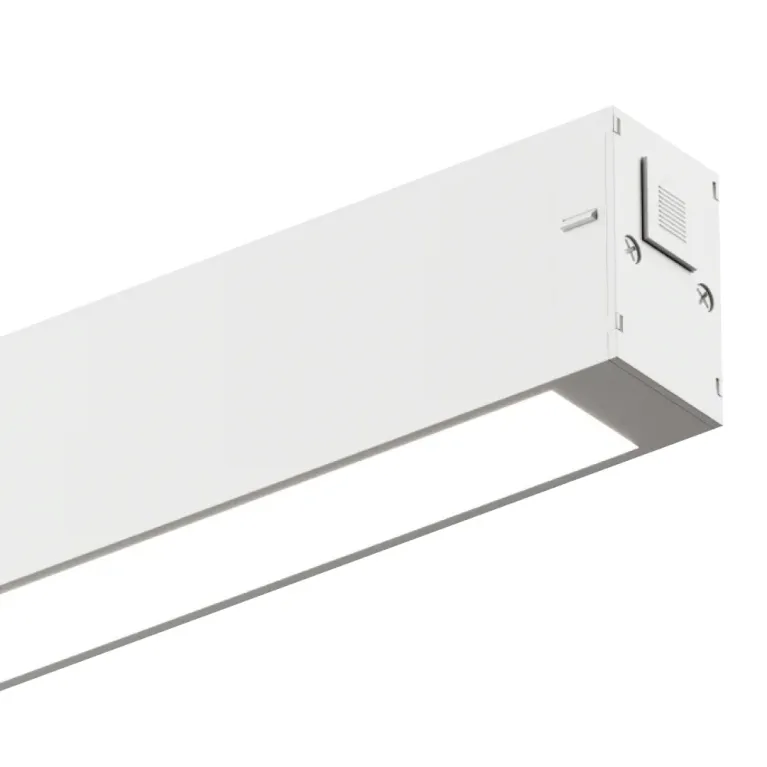 Трековый однофазный светильник AM Group Plain Opal AM586 36W 3000K WH