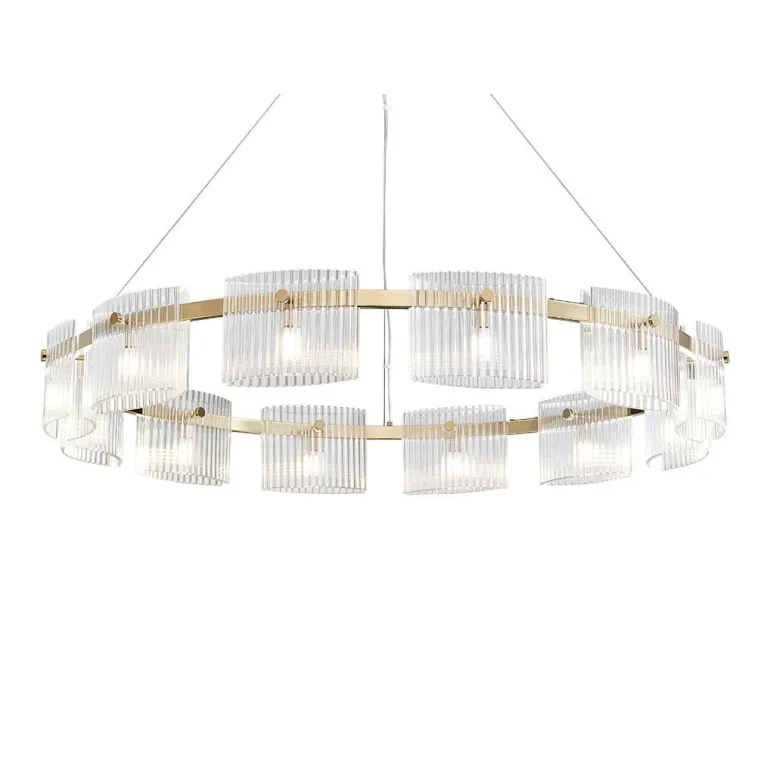 Подвесная люстра Newport 4539+3/S gold М0066742