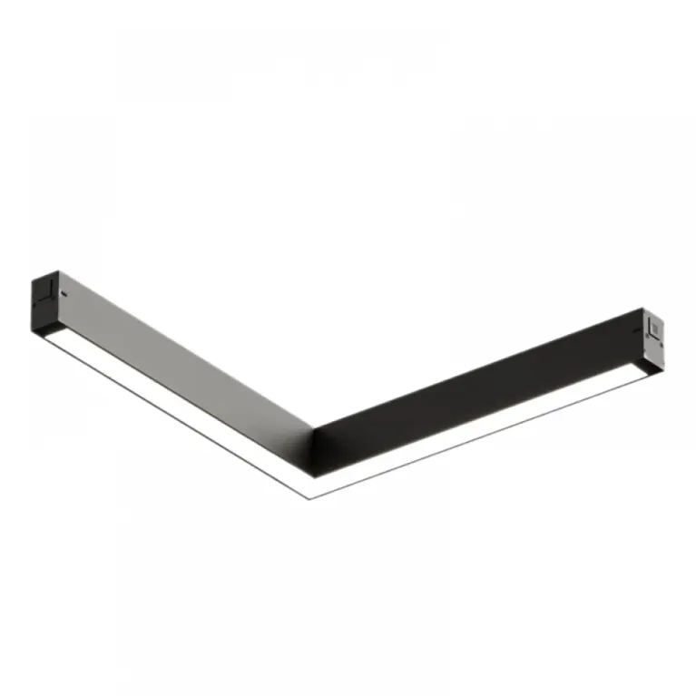 Трековый однофазный светильник AM Group Plain Opal AM587 18W 4000K BK