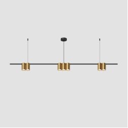 Подвесной светильник Denkirs Orbit DK4063-BK+SG