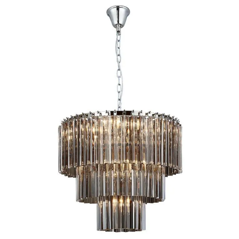 Подвесная люстра Newport 8708+2/C fume М0065971 Подвесная люстра Newport 8708+2/C fume М0065971