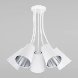 Потолочная люстра TK Lighting 3242 Wire Silver