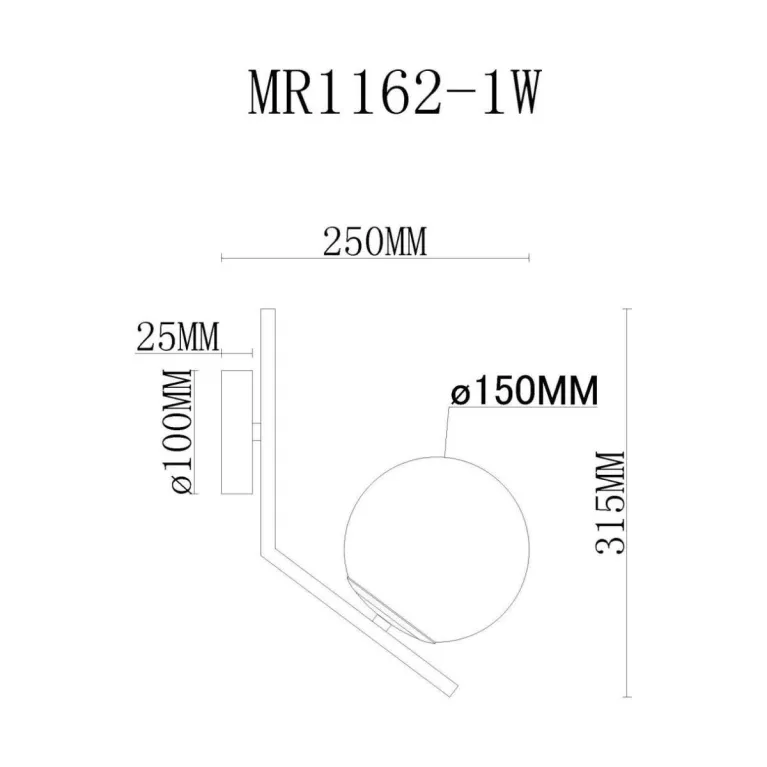 Бра MyFar Pierre MR1162-1W