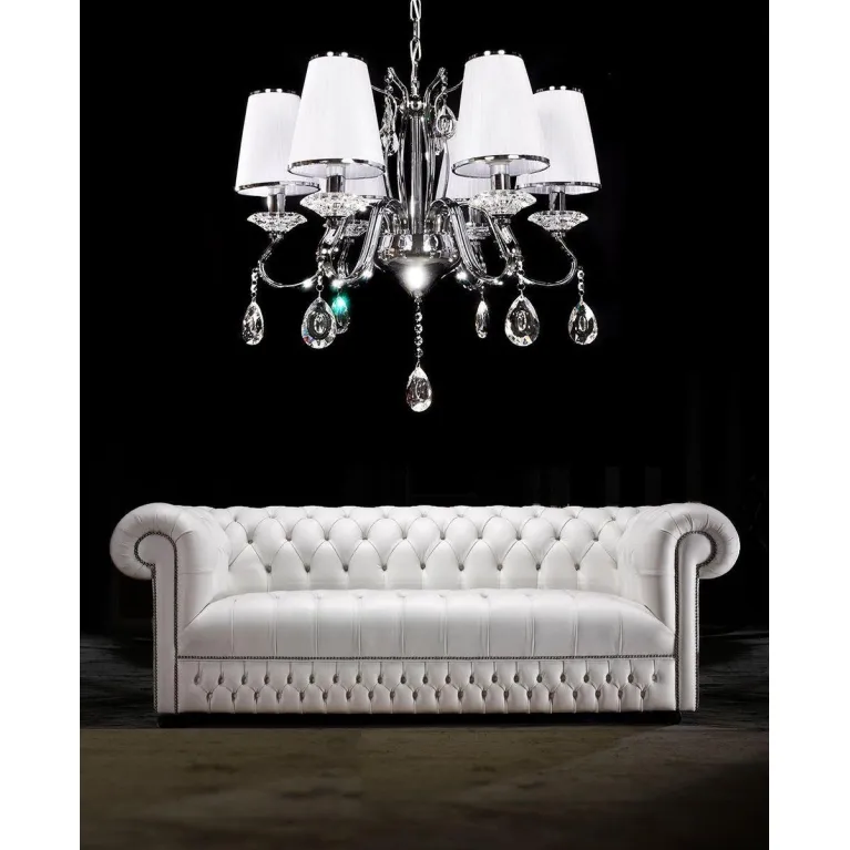 Подвесная люстра Lumina Deco Finezzia LDP 9267-6 CHR
