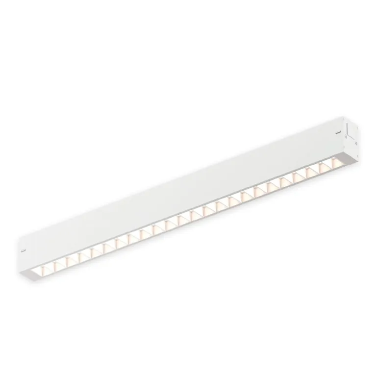 Трековый однофазный светильник AM Group Plain Opal AM582 27W 3000K WH