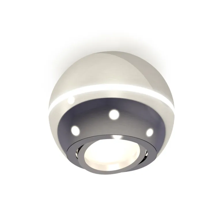 Накладной поворотный светильник с дополнительной подсветкой Ambrella Light Techno XS1104011 (C1104, 