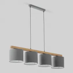 Подвесная люстра TK Lighting 3271 Troy Gray