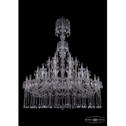 Подвесная люстра Bohemia Ivele 1413/24+12+6/530/XL-176/Ni