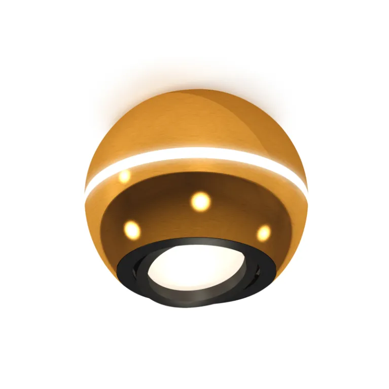 Накладной поворотный светильник с дополнительной подсветкой Ambrella Light Techno XS1105010 (C1105, 