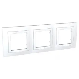 Рамка 3-постовая Schneider Electric Unica MGU2.006.18