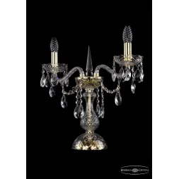 Настольная лампа Bohemia Ivele 1415L/2/141-39/G