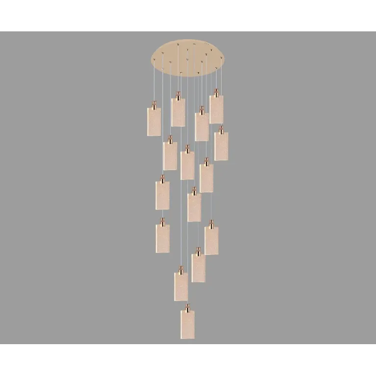 Каскадная люстра Kink Light Аури 08508-15A,33