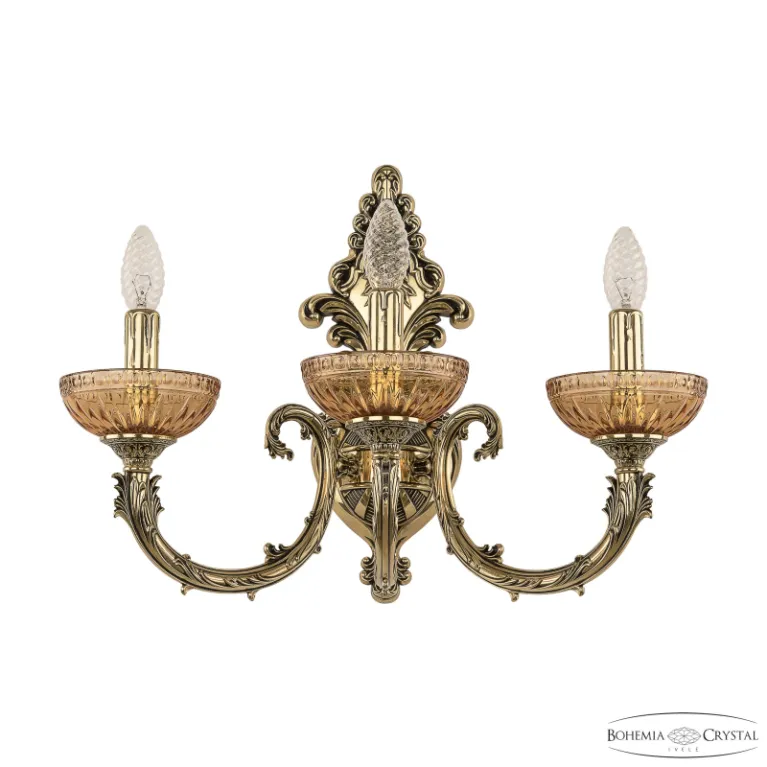 Бра Bohemia Ivele Florence 7109B15/3/210 GB P Amber/M-1G