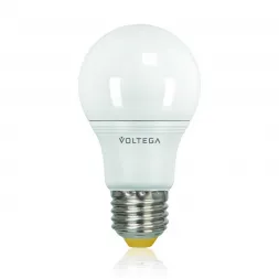 Лампа светодиодная Voltega E27 8W 2800К шар матовый VG2-A2E27warm8W 5735