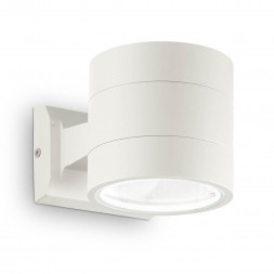 Уличный настенный светильник Ideal Lux Snif Round AP1 Bianco