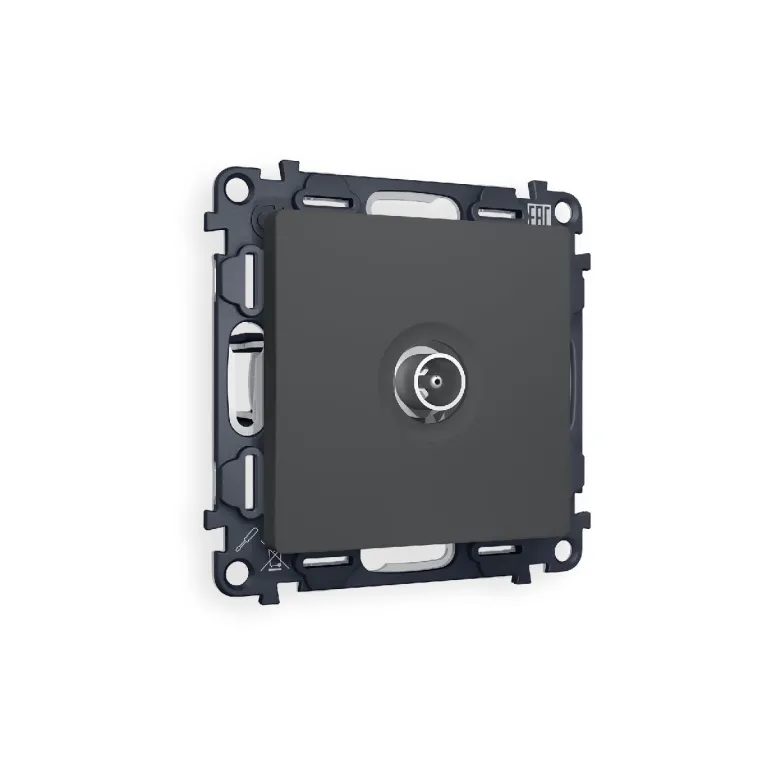 Комплект механизма TV розетки оконечной 50-870 MHz 1dB Ambrella Volt Alfa MA913010