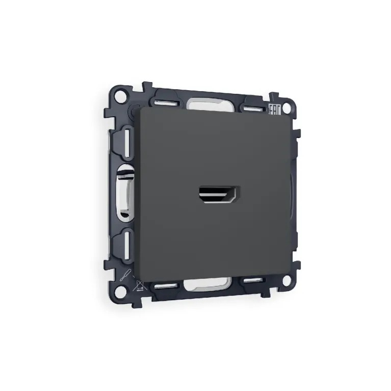Комплект механизма розетки HDMI 2.0 40V/500mA 2.0GHz 5-18Gbit/s Ambrella Volt Alfa MA914010