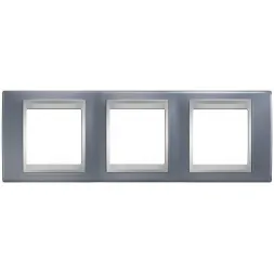 Рамка 3-постовая Schneider Electric Unica Top MGU66.006.097