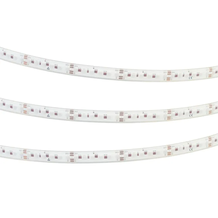 Светодиодная лента герметичная Arlight DOT-PFS-X120-12mm 24V RGB (14 W/m, IP68, 5m) (5 лет) 058096