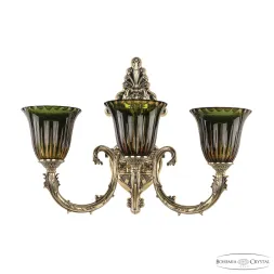 Бра Bohemia Ivele Florence 7109B15/3/210 GB P2 U Amber-Green/H-1K