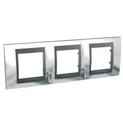 Рамка 3-постовая Schneider Electric Unica Top MGU66.006.210