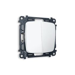 Комплект механизма 2-кл проходного выключателя Ambrella Volt Omega MO123020
