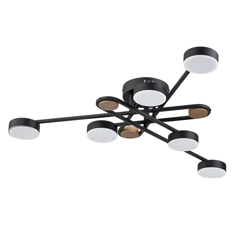 Потолочная люстра Arte Lamp Taygeta A2455PL-6BK