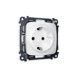 Комплект механизма розетки с/з со шторками Ambrella Volt Omega MO127010