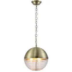 Подвесной светильник Crystal Lux ALBERTO SP3 BRONZE/TRANSPARENTE