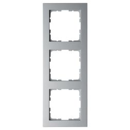 Рамка Jasmart G-Classic 3-постовая цвет алюминий поликарбонат G1003S