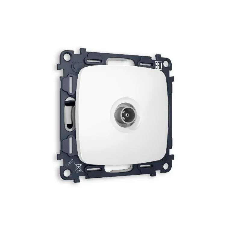 Комплект механизма TV розетки проходной 5-1000 MHz 4dB Ambrella Volt Omega MO133030