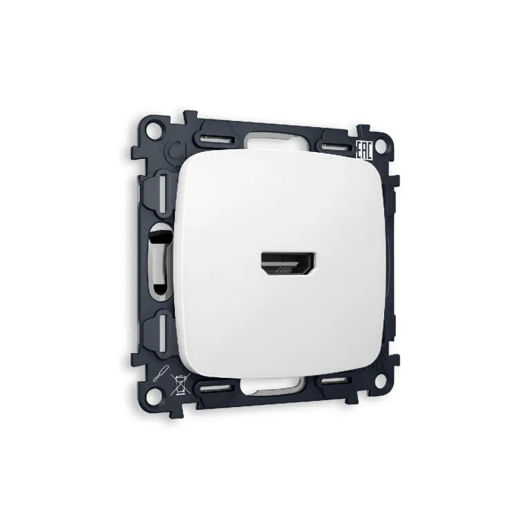 Комплект механизма розетки HDMI 2.0 40V/500MO 2.0GHz 5-18Gbit/s Ambrella Volt Omega MO134010