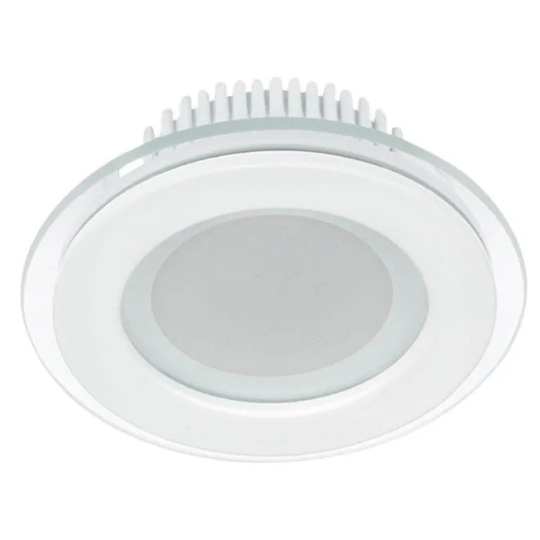 Встраиваемый светодиодный светильник Arlight LT-R96WH 6W Warm White 015575