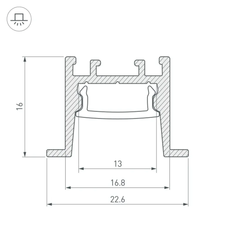 Профиль Arlight SL-COMFORT 031769