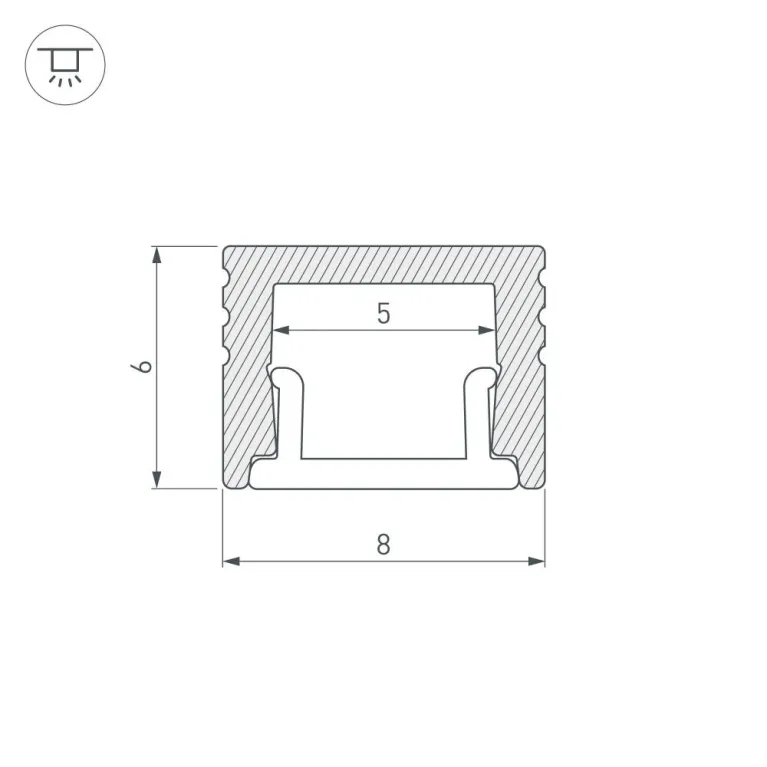 Профиль Arlight SL-MINI 030522
