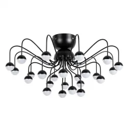 Потолочная светодиодная люстра Arte Lamp Dexter A3619PL-24BK
