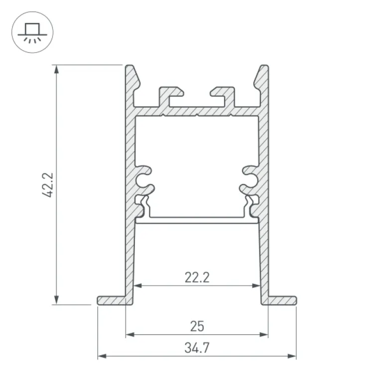 Профиль Arlight SL-COMFORT 031765
